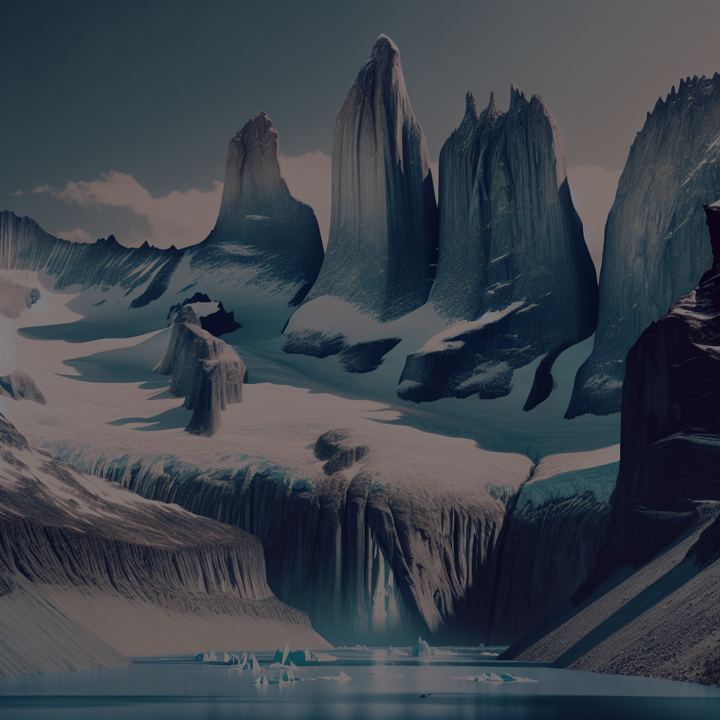 Torres del Paine w Patagonii: Strzeliste wieże lodowcowe