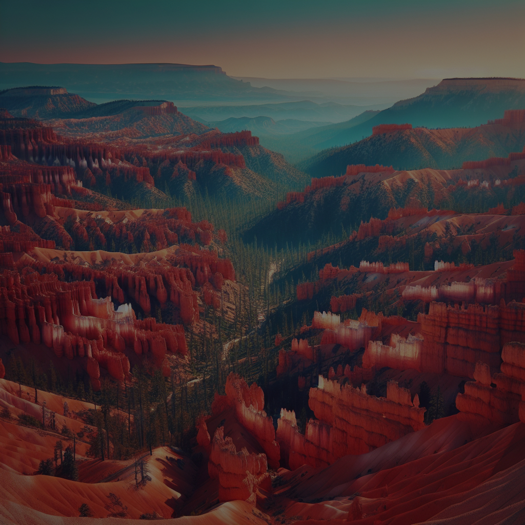 Park Narodowy Bryce Canyon – czerwone skały i unikalne formacje geologiczne w Utah