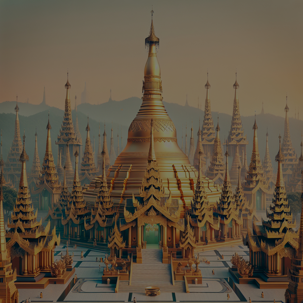 Shwedagon Pagoda – złota świątynia w Birmie i jej znaczenie religijne
