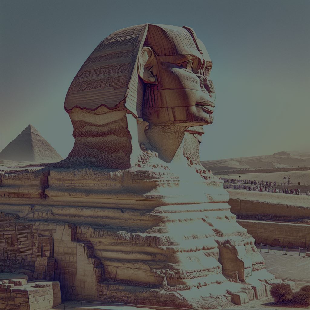 Wielki Sfinks – strażnik piramid Gizy