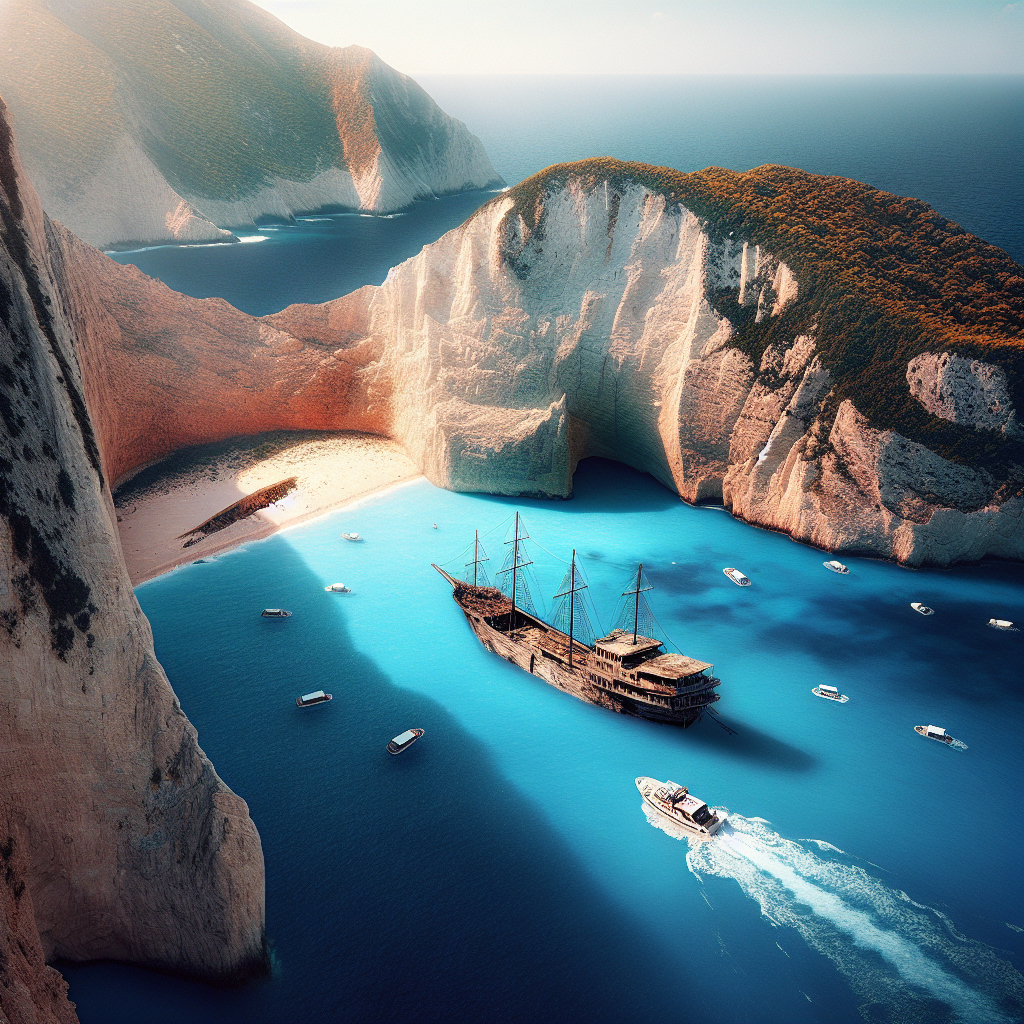 Plaża Navagio na Zakynthos: Zatoka Wraku i jej słynne klify