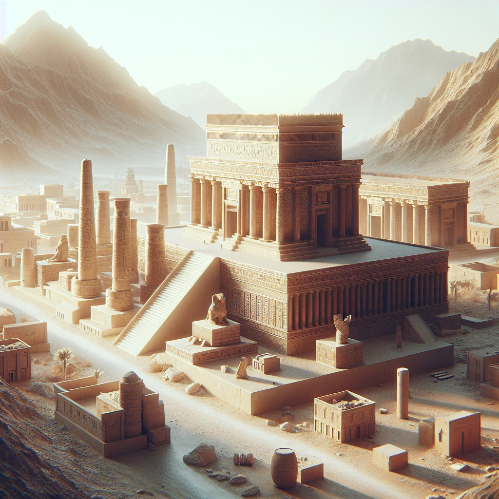 Archeologiczne odkrycia w starożytnym Ur.