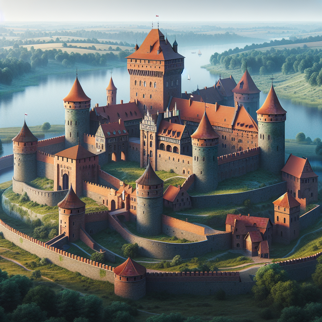 Twierdze krzyżackie na ziemiach polskich.