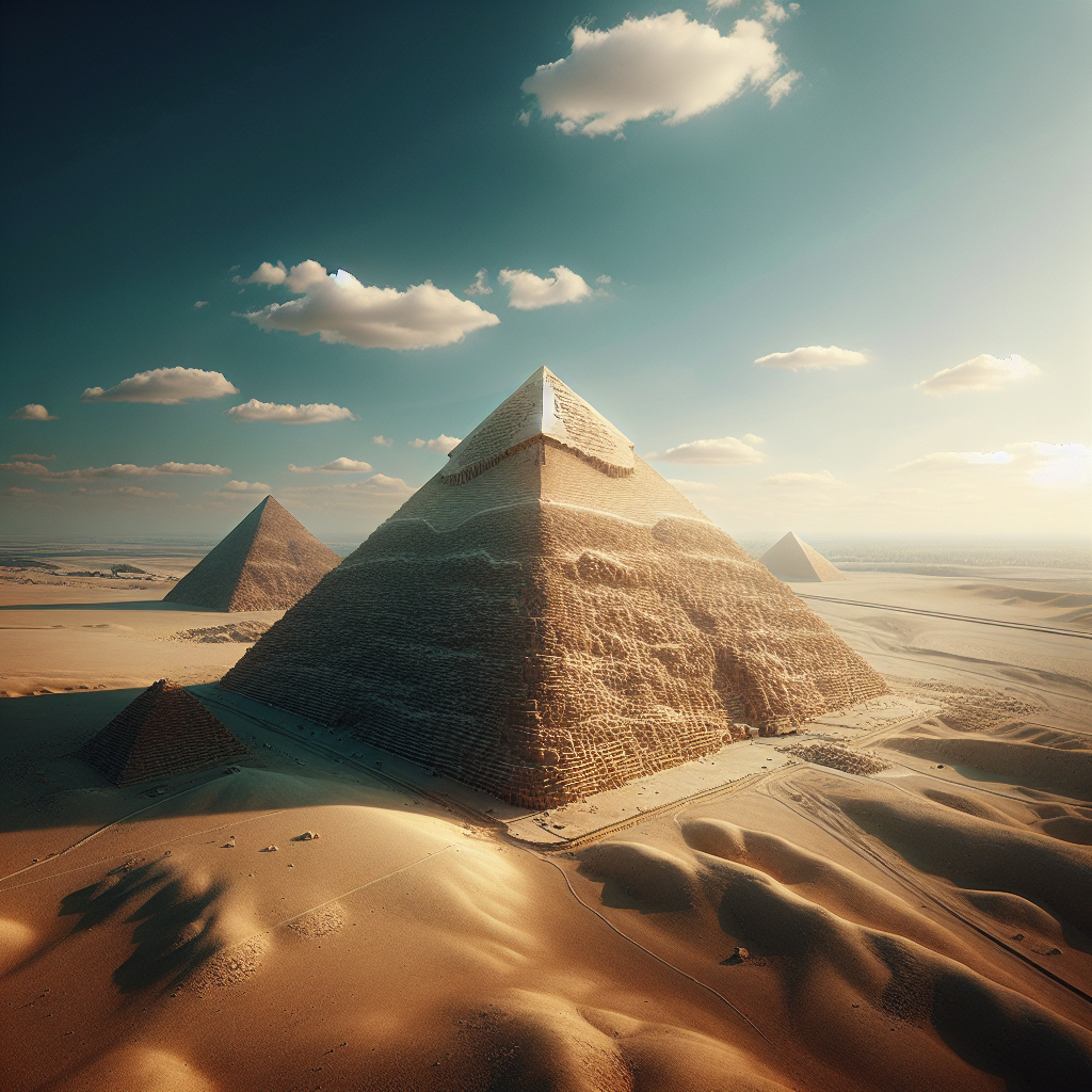 Piramidy w Gizie – symbol starożytnego Egiptu.