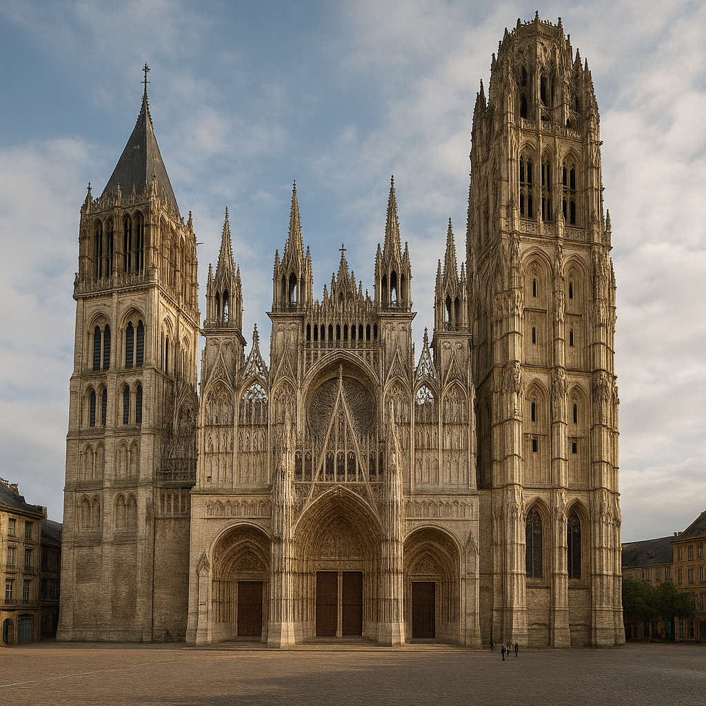Katedra Notre-Dame w Rouen – Francja