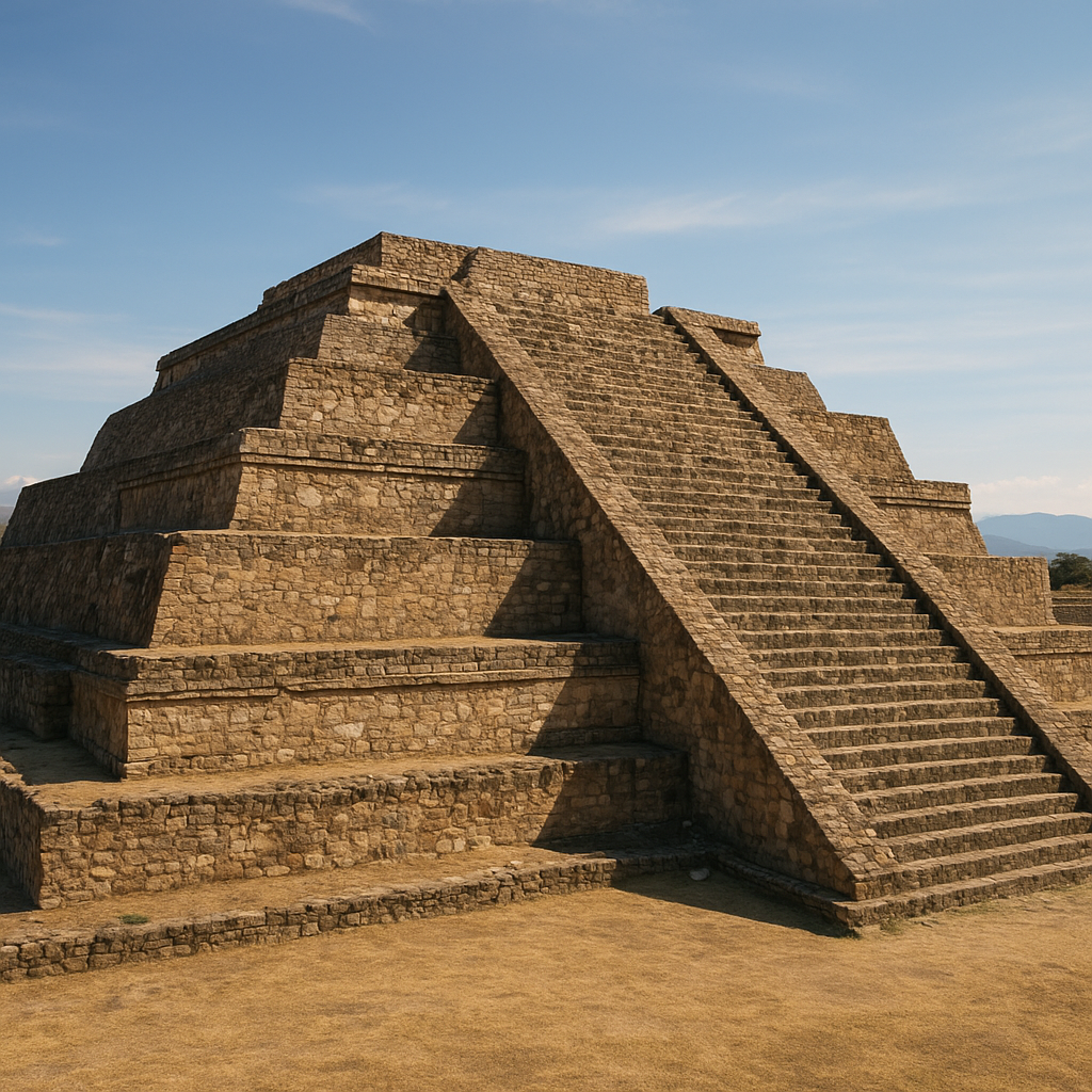 Piramida w Monte Albán – Meksyk