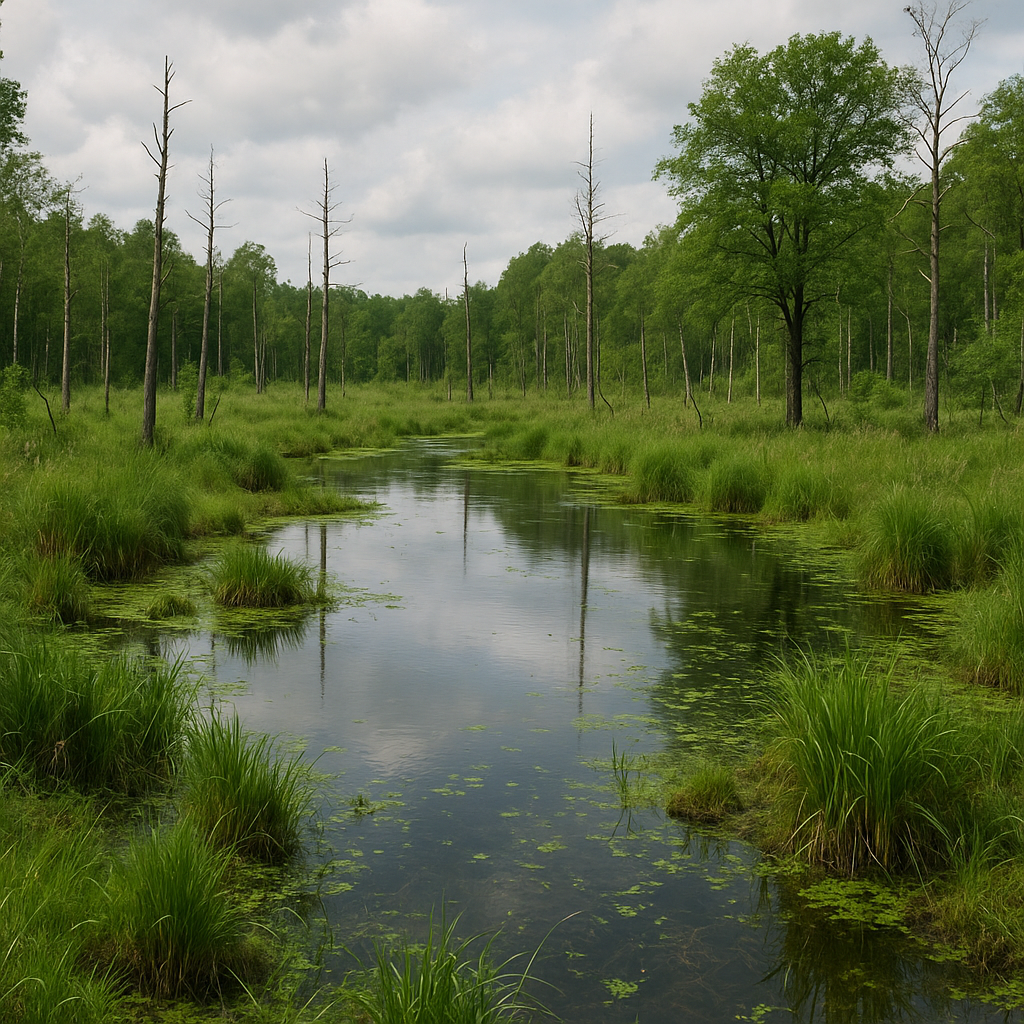 Bagna biełowieżskie mokradła – Polska