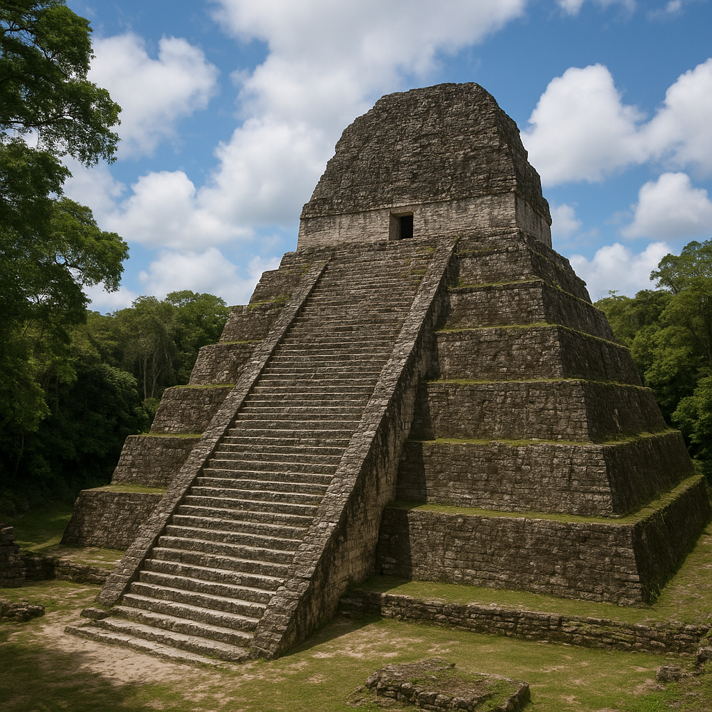 Piramida w El Mirador (El Tigre) – Gwatemala