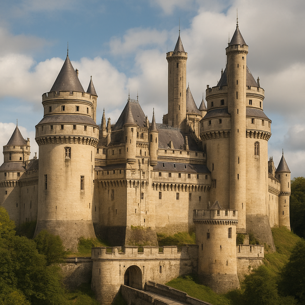 Zamek Pierrefonds – Francja