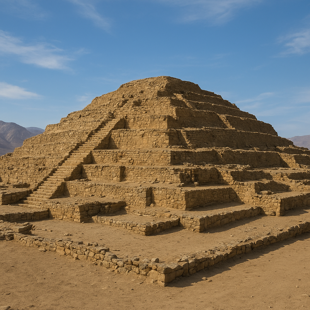 Piramida w Caral – Peru