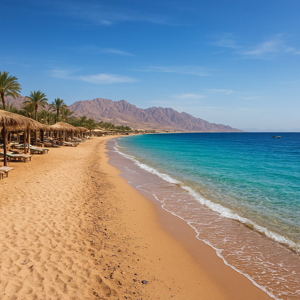 Plaża Dahab Lagoon – Egipt