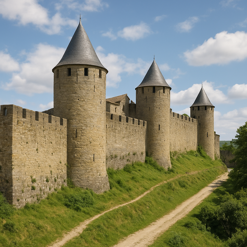 Zamek Carcassonne – Francja