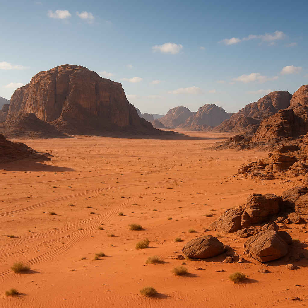 Pustynia Wadi Rum – Jordania