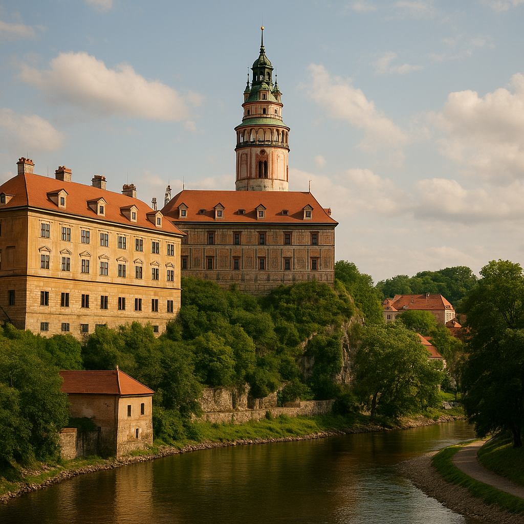 Zamek Český Krumlov – Czechy