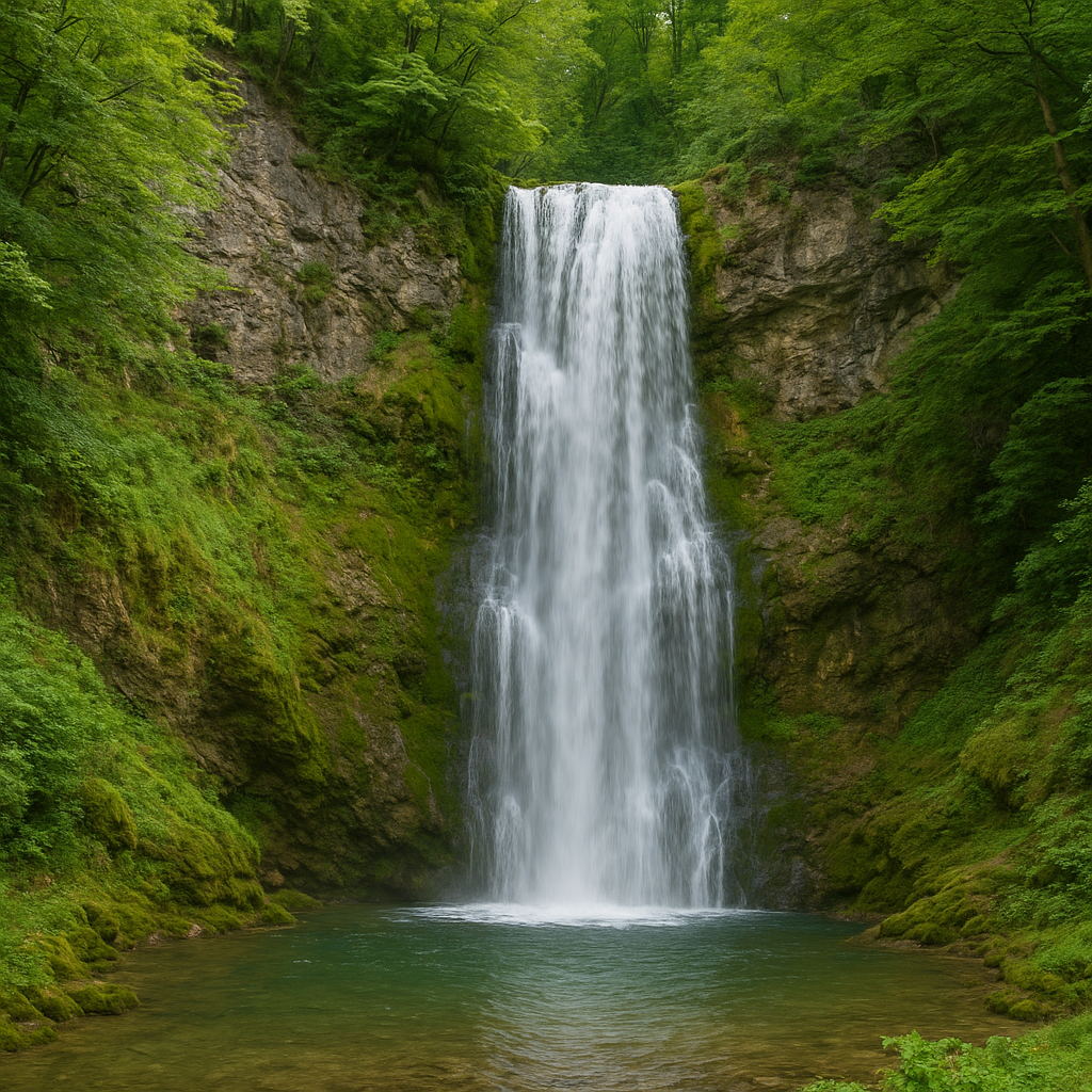 Wodospad Bad Urach – Niemcy