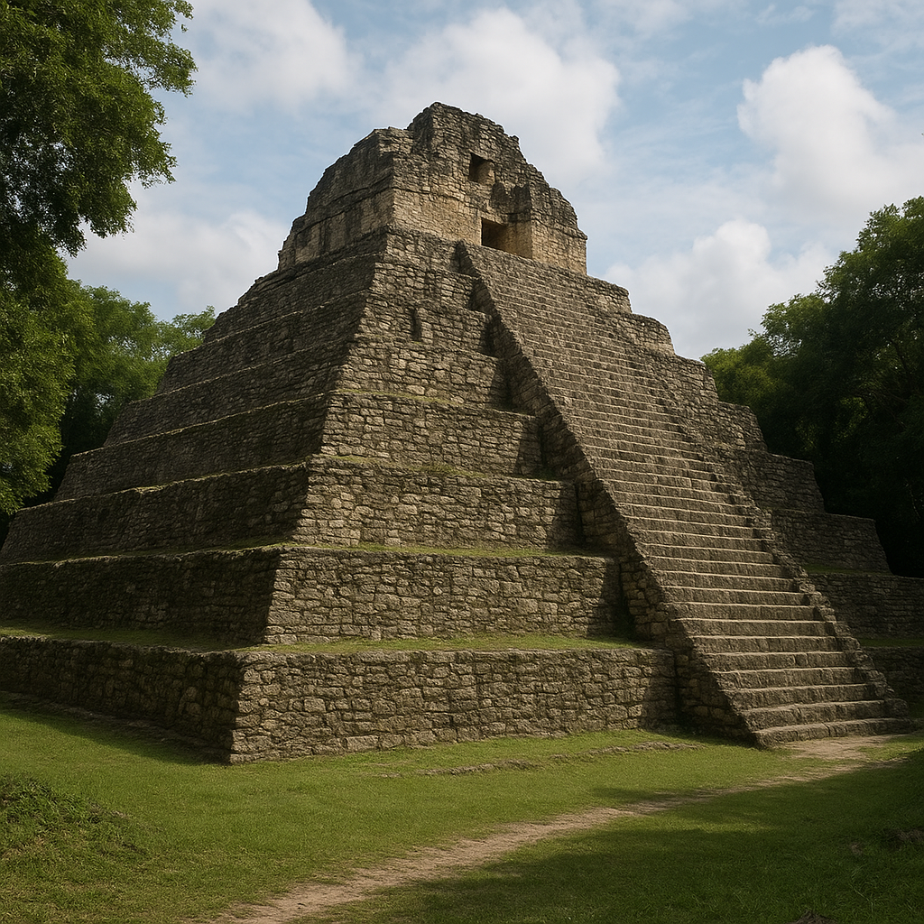 Piramida w Kohunlich – Meksyk