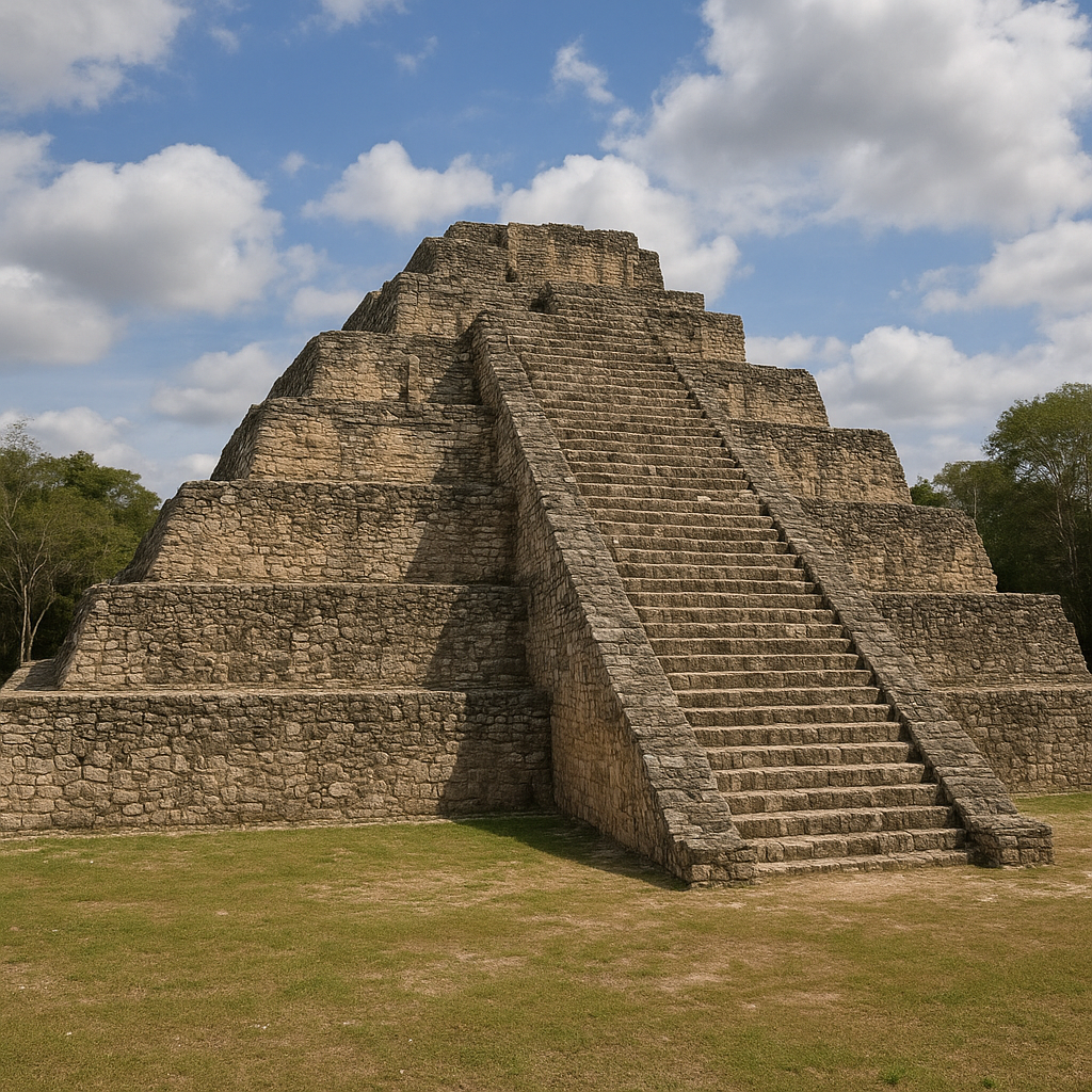 Piramida w Becán – Meksyk