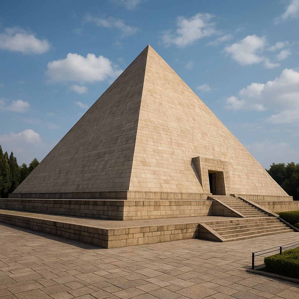 Piramida w Xi’an (Biała Piramida) – Chiny