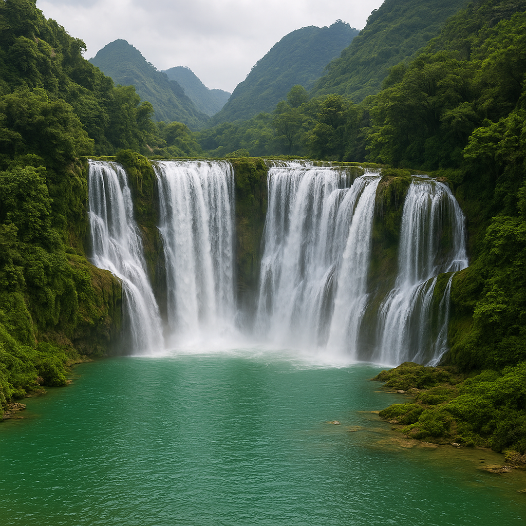 Wodospad Jiulong – Chiny