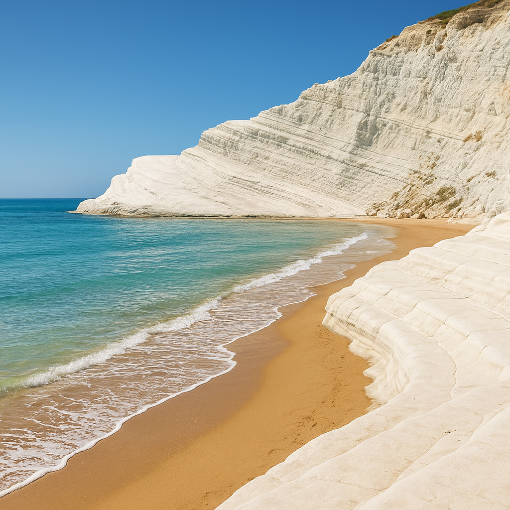 Plaża Scala dei Turchi – Włochy