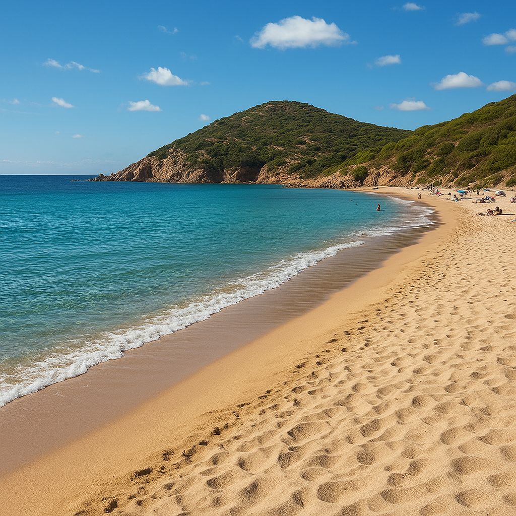 Plaża Chia – Włochy