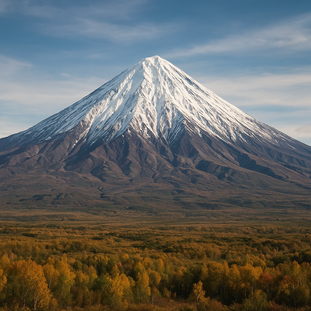 Góra – Mount Koryaksky – Rosja