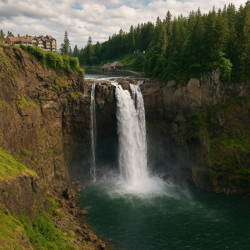 Wodospad Snoqualmie – USA