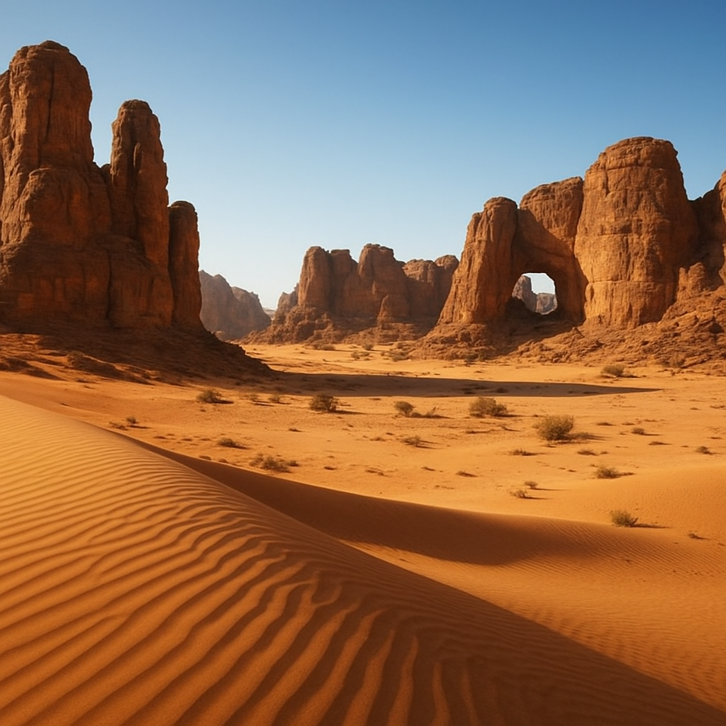 Pustynia Ennedi – Czad