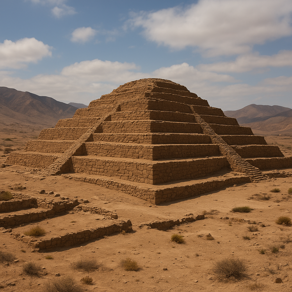 Piramida w Las Aldas – Peru