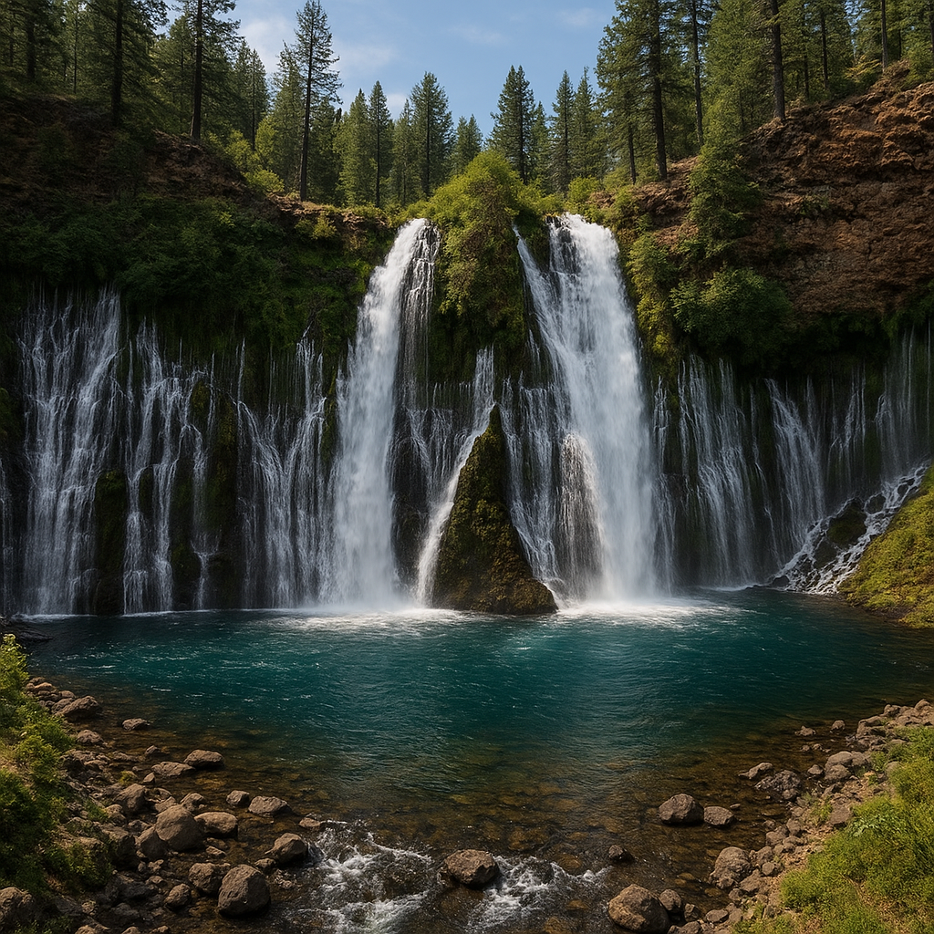 Wodospad Burney – USA