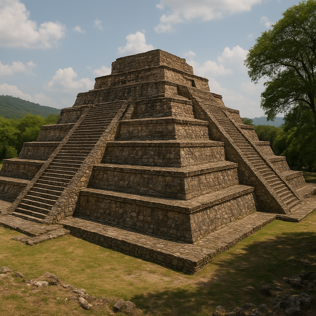 Piramida w Yautepec – Meksyk