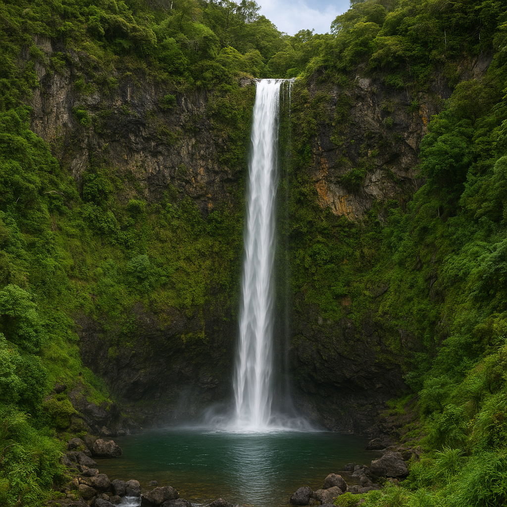 Wodospad Angel Hair – Nowa Zelandia