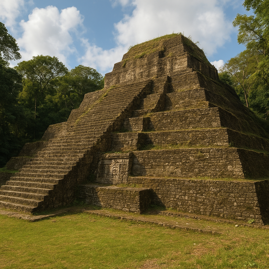 Piramida w San Bartolo – Gwatemala