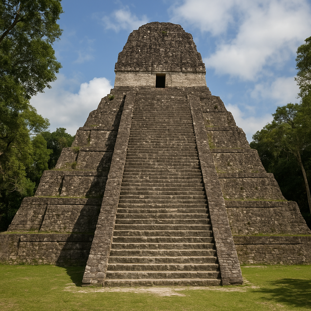 Piramida w Ceibal – Gwatemala
