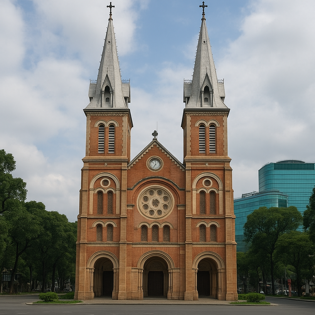 Katedra Notre-Dame w Ho Chi Minh – Wietnam