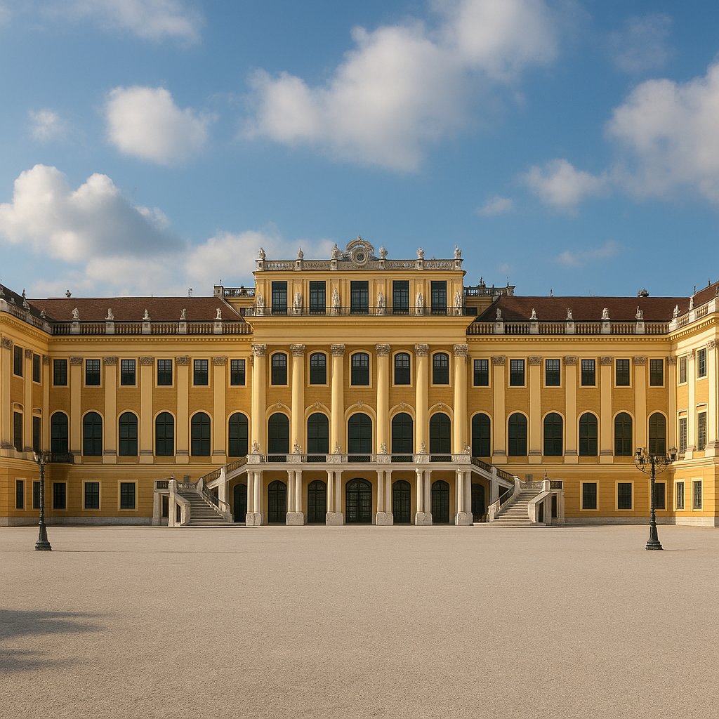 Zamek Schönbrunn (część pałacowa) – Austria
