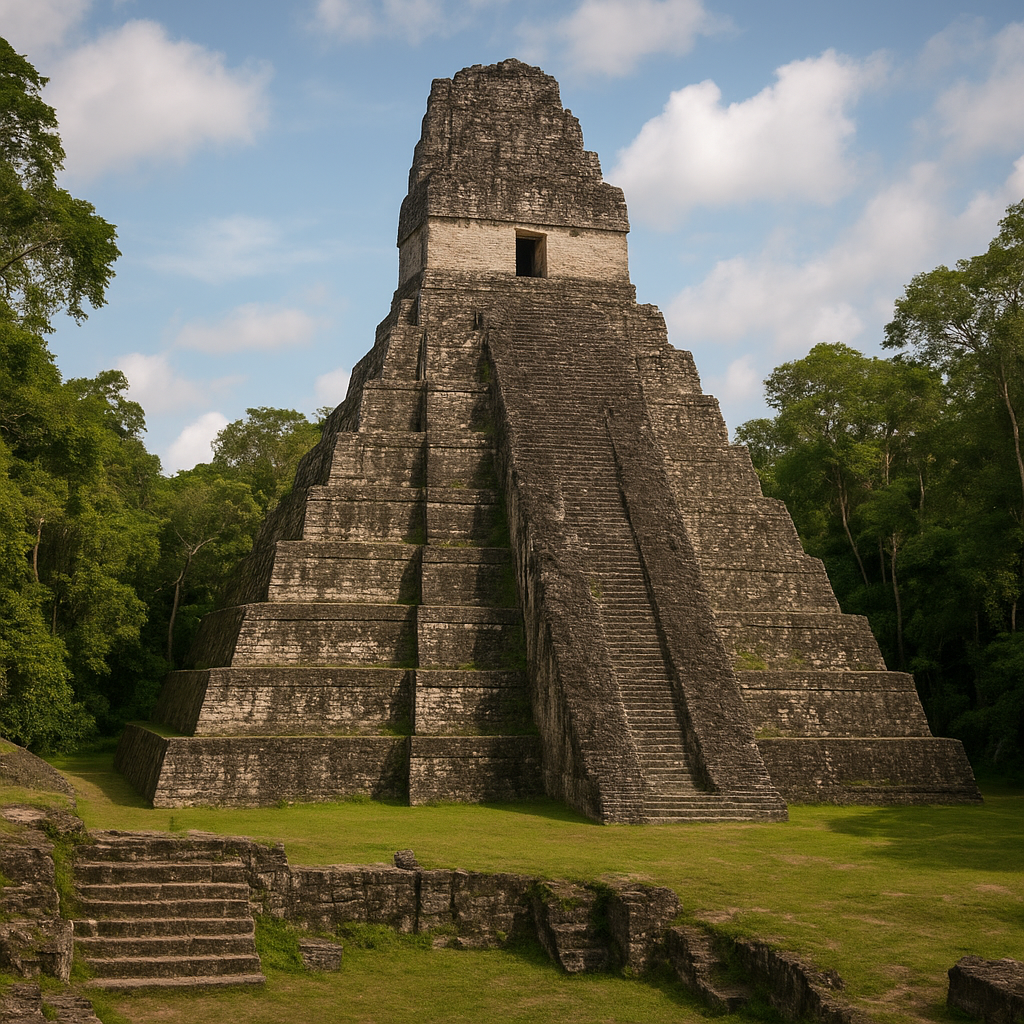 Piramida w Nakum – Gwatemala