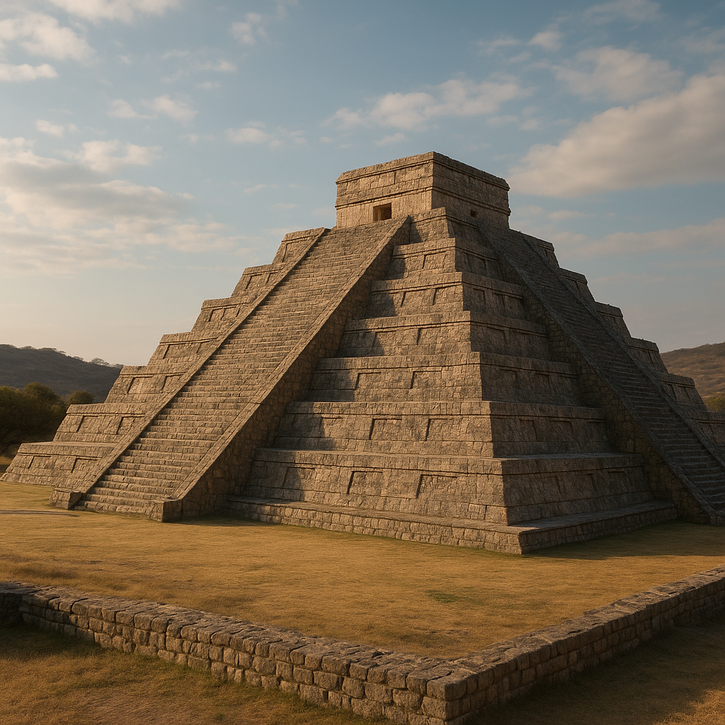 Piramida w Tenayuca – Meksyk