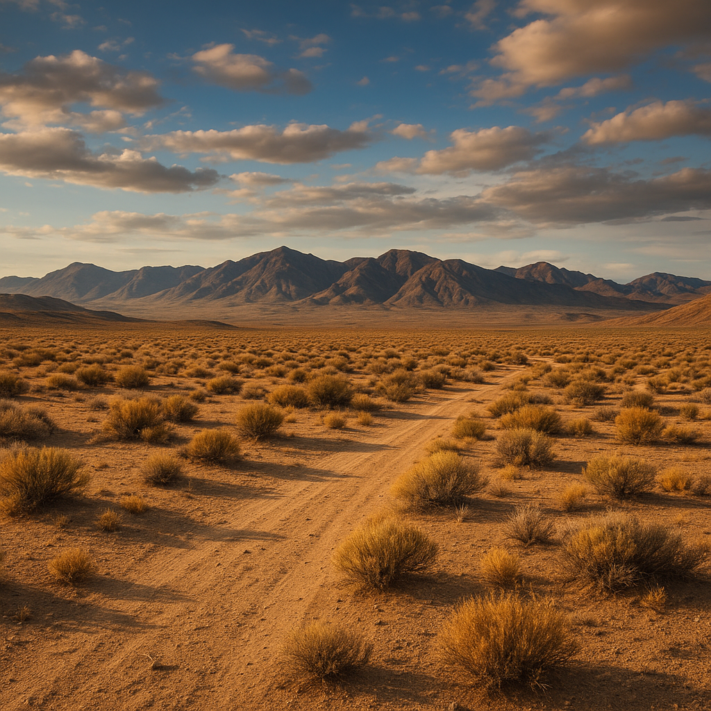 Pustynia Smoke Creek – USA