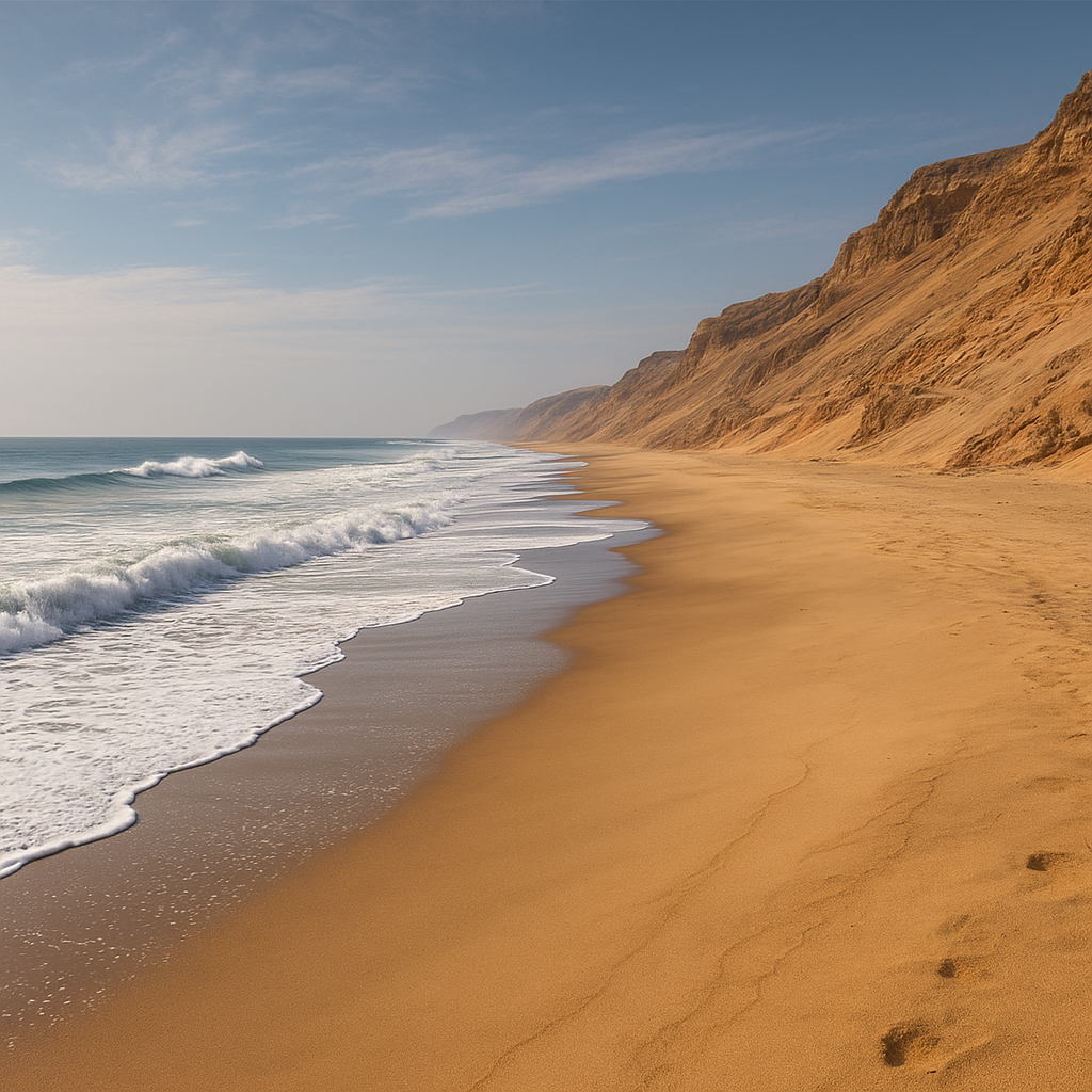 Plaża Skeleton Coast – Namibia