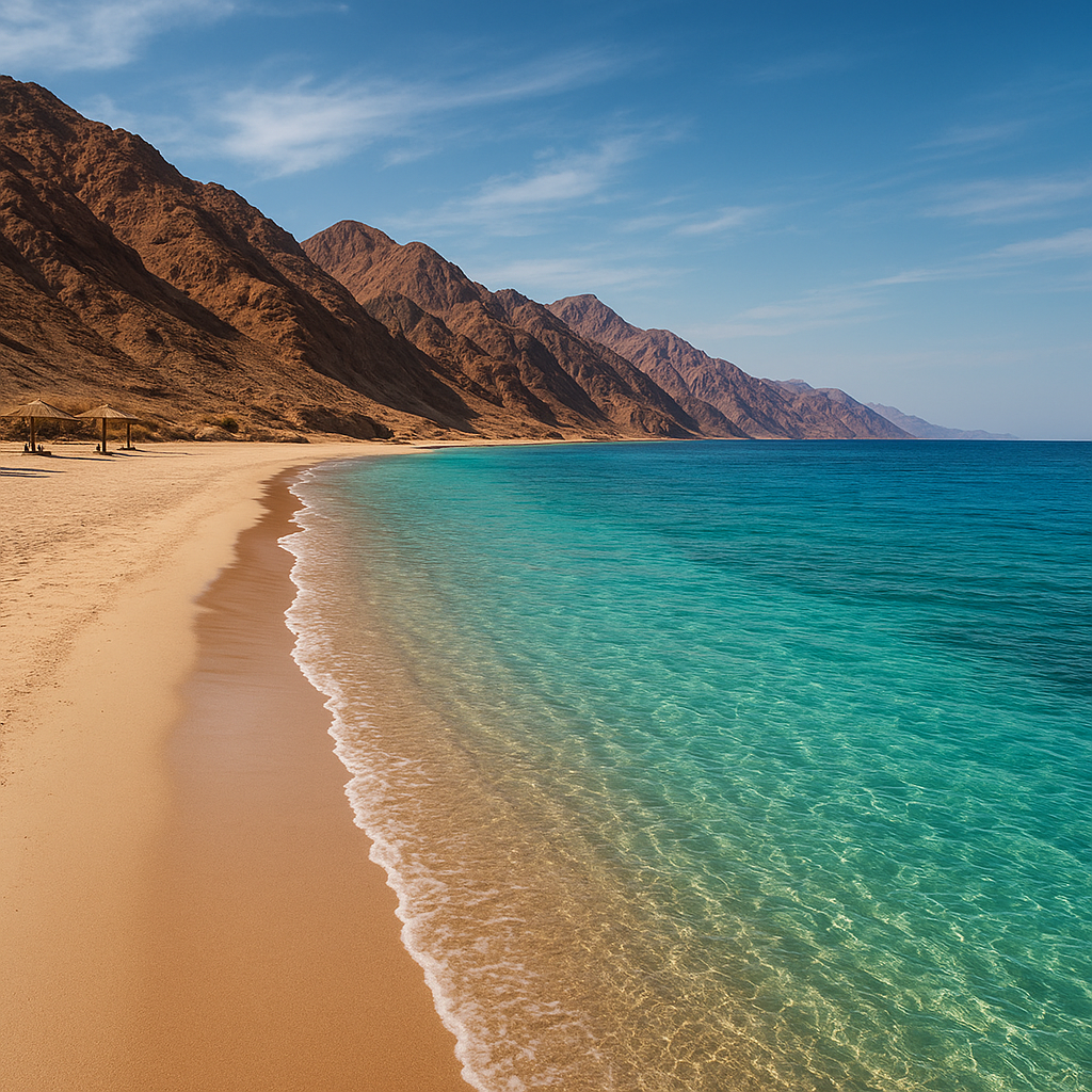 Plaża Ras Abu Galum – Egipt