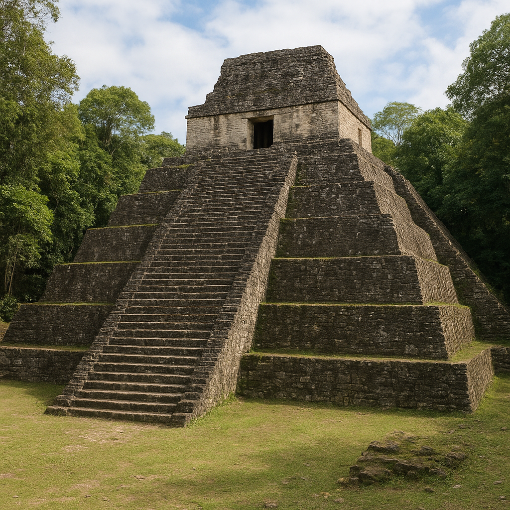 Piramida w Dos Pilas – Gwatemala