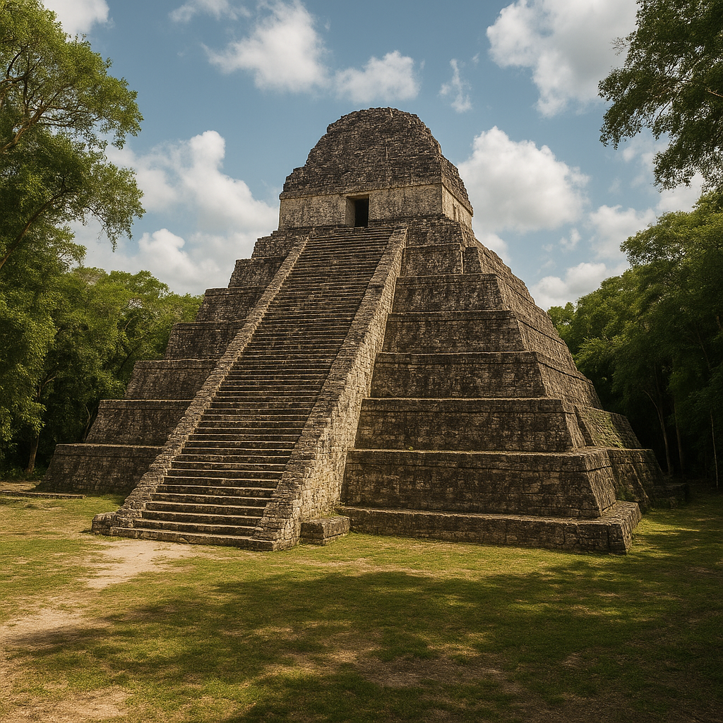 Piramida w Naachtun – Gwatemala