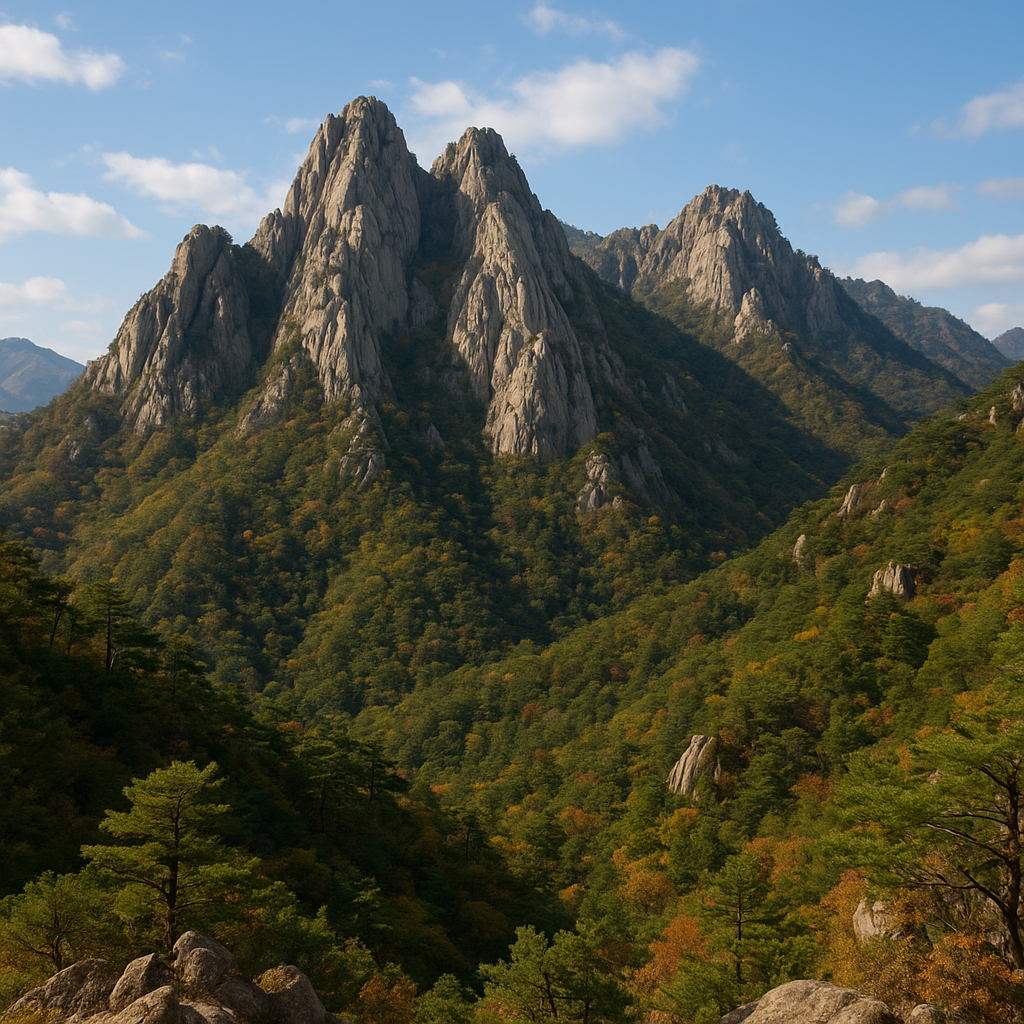Góra – Mount Seoraksan – Korea Południowa