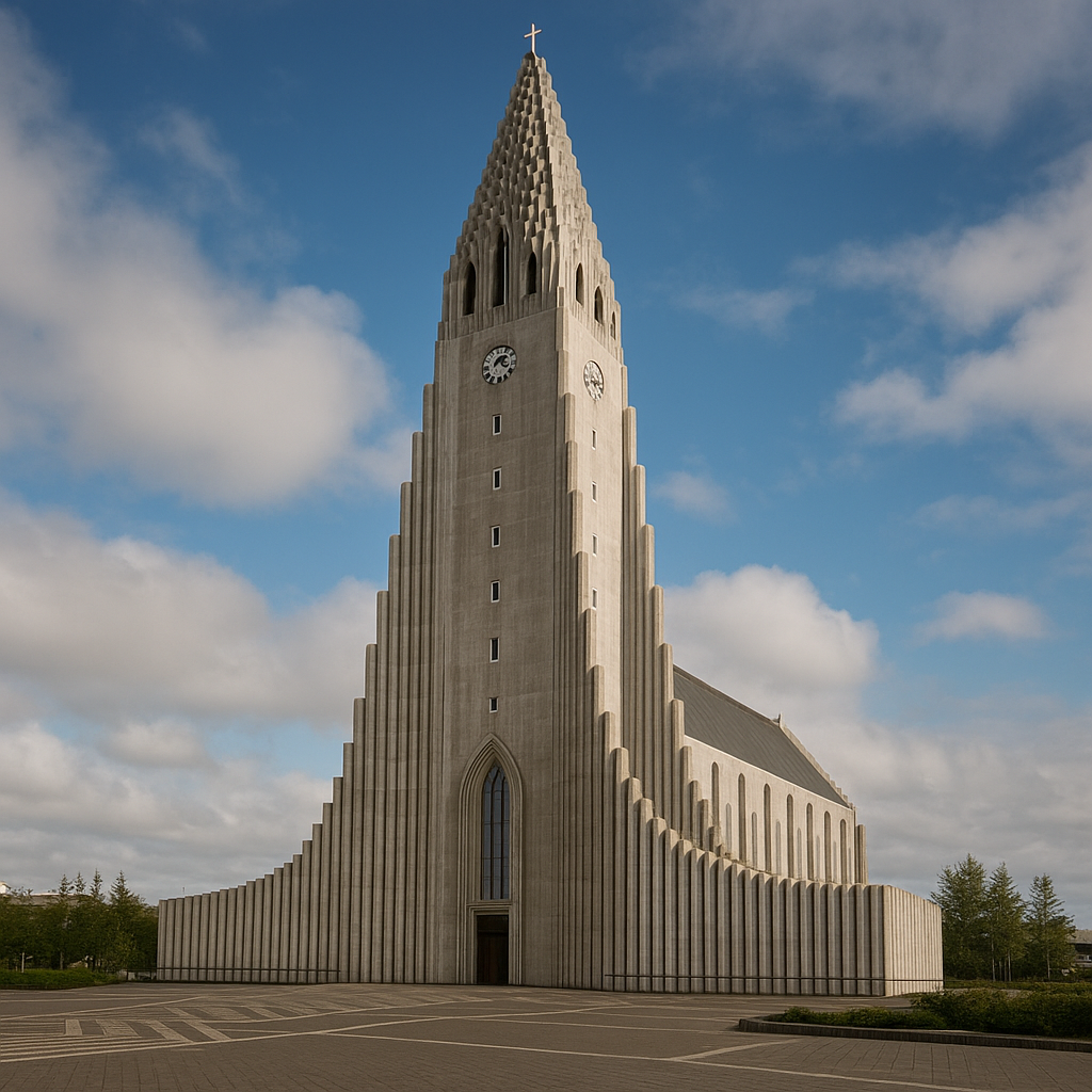 Katedra w Reykjaviku (Hallgrímskirkja) – Islandia