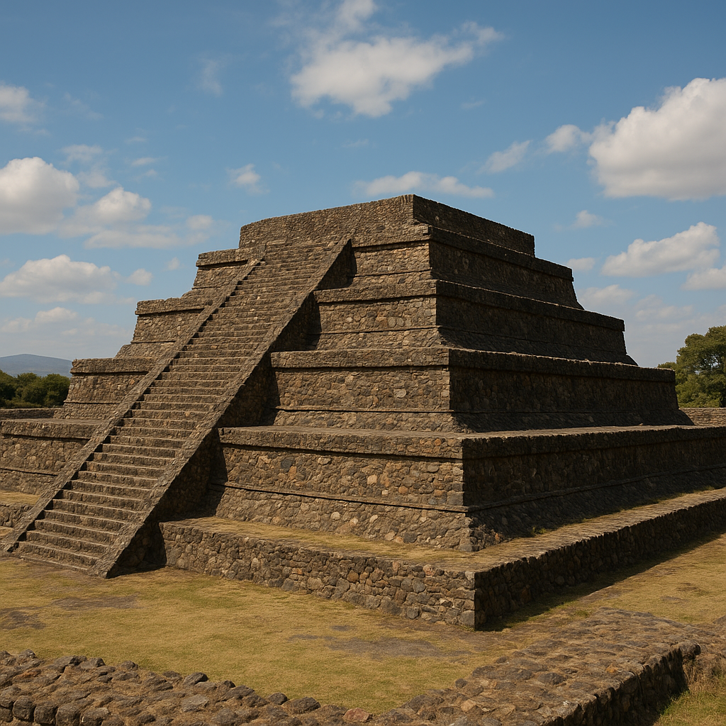 Piramida w Santa Cecilia Acatitlan – Meksyk