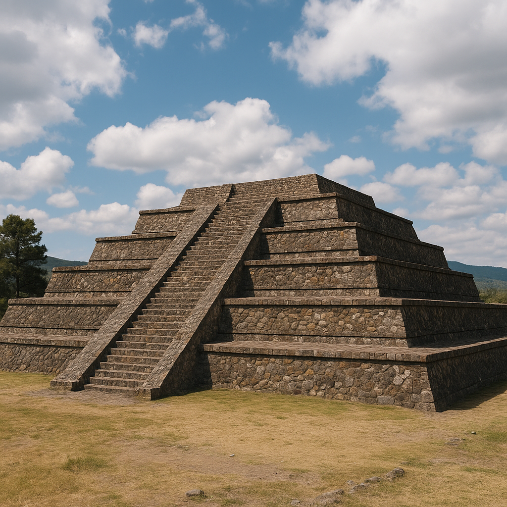 Piramida w Tzompantepec – Meksyk