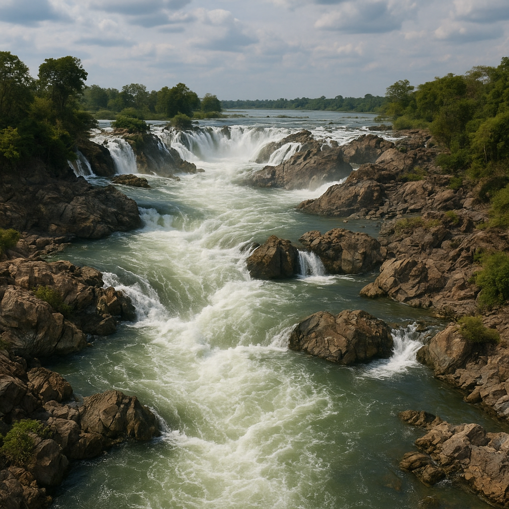 Wodospad Khone Phapheng – Laos
