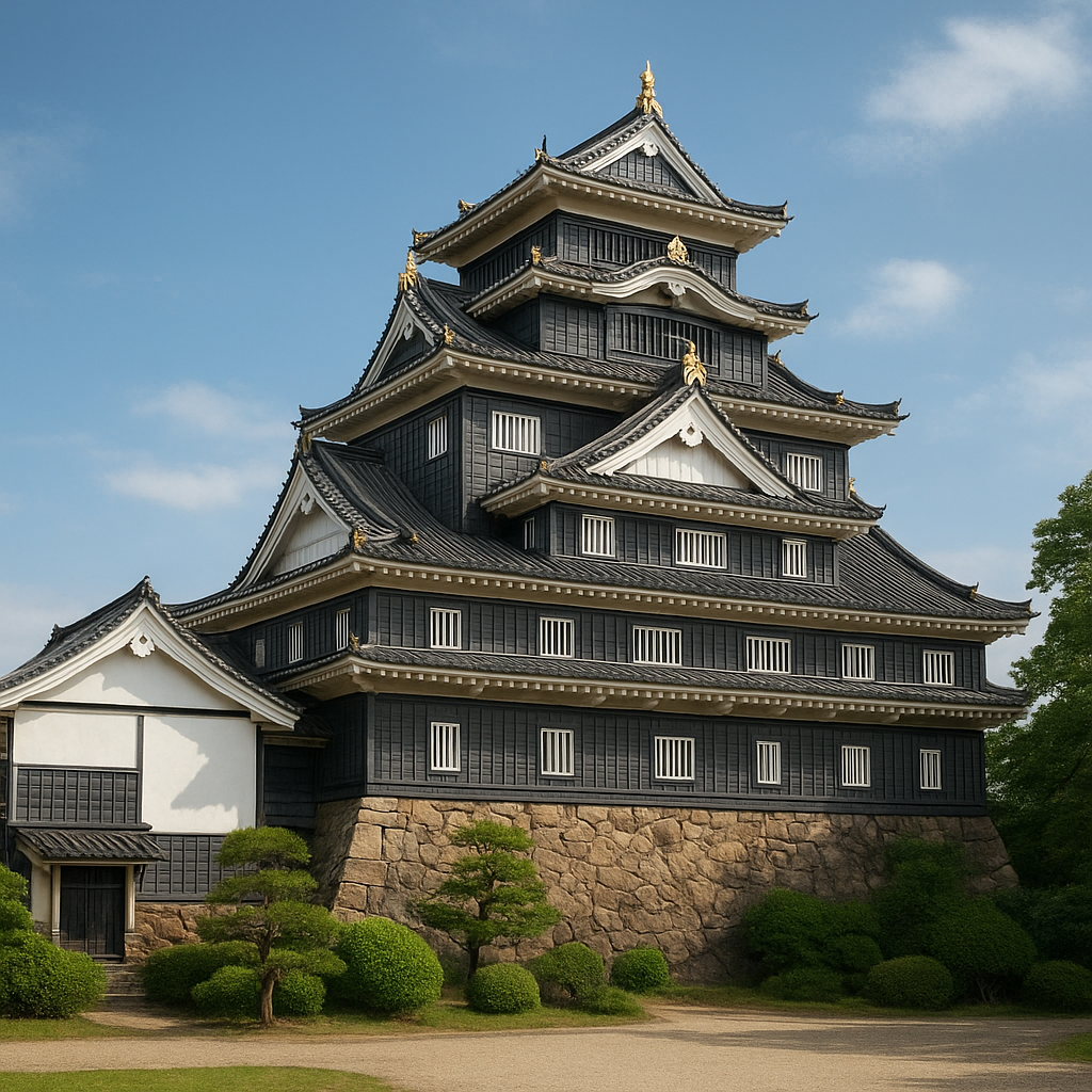 Zamek Okayama – Japonia