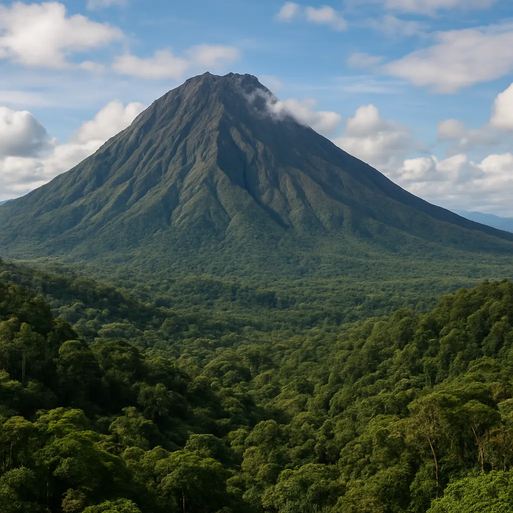 Góra – Mount Bosavi – Papua Nowa Gwinea